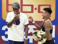 맨유 동료 린가드와 래시퍼드의 짧은 재회, 함박웃음으로 우정 과시 “즐겁게 축구 하길”[SS현장]