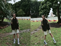 ‘마음고생 다이어트’ 대성공?…신지, 쭉 빠진 다리라인 “식단 조절 안 했다” [★SNS]