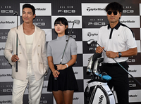 다니엘 헤니-골프라노-박찬호, 테일러메이드와 함께 해요! [포토]