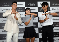 다니엘 헤니-골프라노-박찬호, 우리는 테일러메이드 엠배서더! [포토]