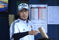 김민석 결승 투런 홈런 작렬…조성환 대행 “결정적인 홈런을 쳤다” [SS잠실in]