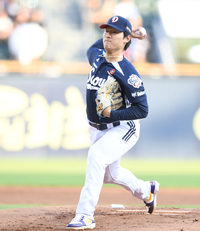 [포토] 곽빈 ‘승리를 위하여’