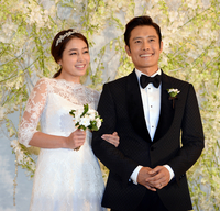 이병헌과 결혼 12주년 이민정, “결혼기념일은 아들 농구시합 관람이지!”