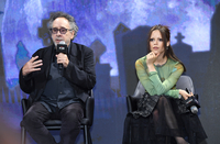 [포토]‘웬즈데이 시즌2’의 팀 버튼 감독과 제나 오르테가