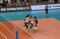 빛바랜 아포짓 문지윤 18득점 활약…한국, 아르헨티나에 1-3 아쉬운 패배[현장리뷰]