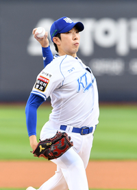 [포토]KT 선발 오원석의 역투