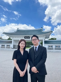 김준호♥김지민 부부, 광복절 맞아 현충원서 “대한독립만세”