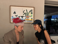 홍진경, 덱스→정해인과 GD 생일파티 인증…파김치 선물까지 [★SNS]