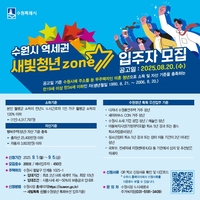 수원시, 역세권 새빛 청년존 3호 입주자 모집를 9월 1일부터 5일까지 모집한다고 20일 밝혔다.