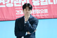 KOVO, ‘코치 폭행 혐의’ 김종민 감독 징계 ‘보류’ 결정…“조사 결과 따라 향후 상벌위 재개최”