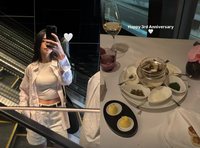 ‘Happy 3rd Anniversary’ 손연재, 남편과 커플룩 입고 신혼 3주년 자축해