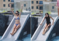 엄마 닮은 추사랑, 하와이서 모델 비율 과시…야노 시호와 ‘쌍둥이 포스