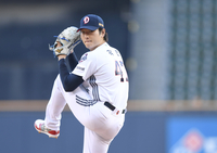 [포토] 곽빈 ‘승리를 위해 던진다’