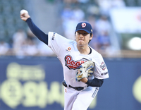 [포토] 곽빈 ‘승리를 위하여’