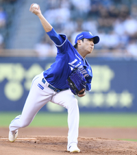 [포토] 원태인 ‘승리를 위하여’