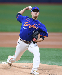 [포토] 문동주 ‘승리를 위하여’