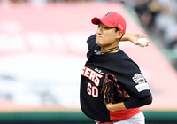 [포토]시즌 5승 노리는 KIA 선발 김도현