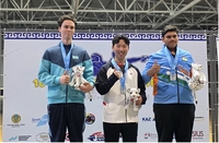 ‘자비 출전해 金!’ 손건우, 亞사격선수권 속사권총 정상 섰다…한국 선수단, 하루에 메달 8개 폭발