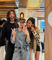 임신 8개월 이시영, 노홍철·권은비와 카페 데이트…“매년 여행 약속 지켜”