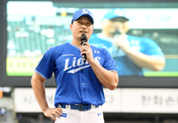 [포토]삼성 오승환, 좋은 추억이 있는 잠실에서...