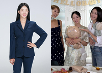 둘째 임신 박은영, ‘내가 좀 나왔다’는데...보정 프로필 사진 vs 현실 사진