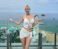 치어리더 서현숙, 속초 해변에서 ‘핫걸’ 매력 뿜뿜