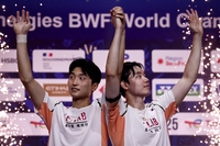 ‘세계랭킹 1위’ 김원호·서승재, 배드민턴 세계선수권 우승!…서승재 ‘대회 2연패’