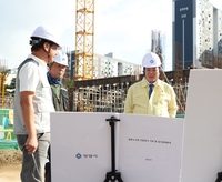 최대호 “공사 현장의 품질 근로자의 안전 확보에서 시작된다”