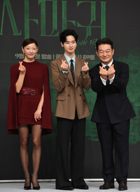 [포토] 이엘-장동윤-조성하, ‘사마귀’ 경찰팀