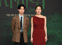 [포토] 고현정-장동윤 ‘긴장되네요’