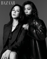 고소영 X 오은영, 흑백 화보로 그린 동행