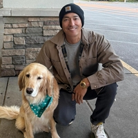 다니엘 헤니, 공항서 반려견과 뭉클 이별…부모님은 결혼 49주년