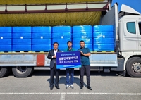 정동진레일바이크, 강릉시에 생수 3만 3600병 지원