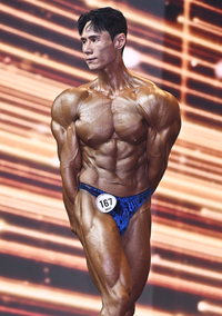 DRAX(디랙스) 보디빌딩101 그랑프리 김종민, 예술이라는 말밖에! [포토]