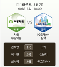 [2025 NH농협은행 한국여자바둑리그]삼척 지역투어, 13일(토) 개최