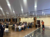 홍천소방서, 대한노인회 대상 강원 아리119랑 체조로 배우는 소방안전교육