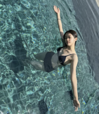 노윤서, 비키니+S라인 뒤태 공개 ‘반응 뜨겁네’ [★SNS]