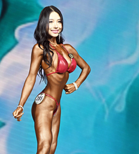 나바코리아(NABBA KOREA) 핏모델 이윤아, 시선을 사로잡는 라인! [포토]