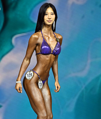 나바코리아(NABBA KOREA) 핏모델 1위 김다솔, 얼굴도 청초해! [포토]