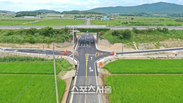 해남군, 교차로 개선 사업  교통사고 예방 역할 ‘톡톡’