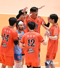 OK저축은행, KB손해보험도 3-0 셧아웃 제압하고 대회 ‘2연승’