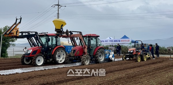 해남군, ‘마늘 파종 전 종구소독’ 적기 파종 당부