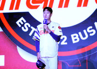 [포토] 동산고 신동건, 1라운드에서 롯데행