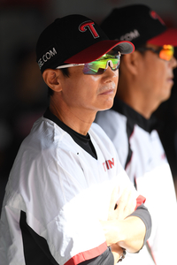 [포토]페넌트레이스 우승 노리는 LG 염경엽 감독