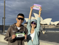 뉴진스 다니엘, 법적 공방에도 달리기는 못 참지 [★SNS]