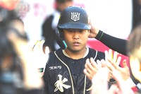 [포토]추격 솔로 홈런 친 KT 강백호