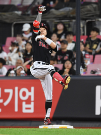 [포토]적시타 LG 박해민, 2차전도 잡자!