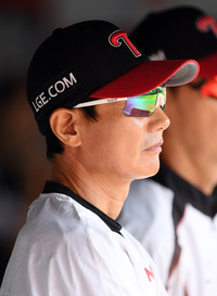 [포토]우승 노리는 LG 염경엽 감독