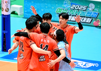 송희채·신장호·전광인 52점 합작…OK저축은행, 한국전력 3-2로 꺾고 결승전 선착[현장리뷰]