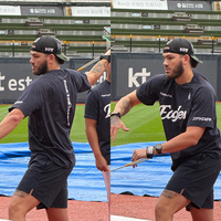 ‘비’도 막을 수 없는 폰세의 ‘열정’…‘우천 취소’ 한화도 반갑다! 달감독 역시 “오히려 좋아, 내일 선발 폰세 그대로”[SS수원in]